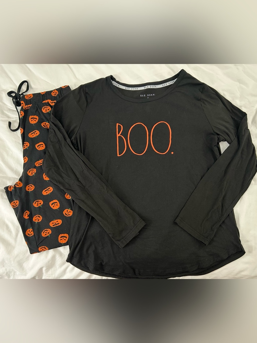 Rae Dunn Halloween Pajama Set
